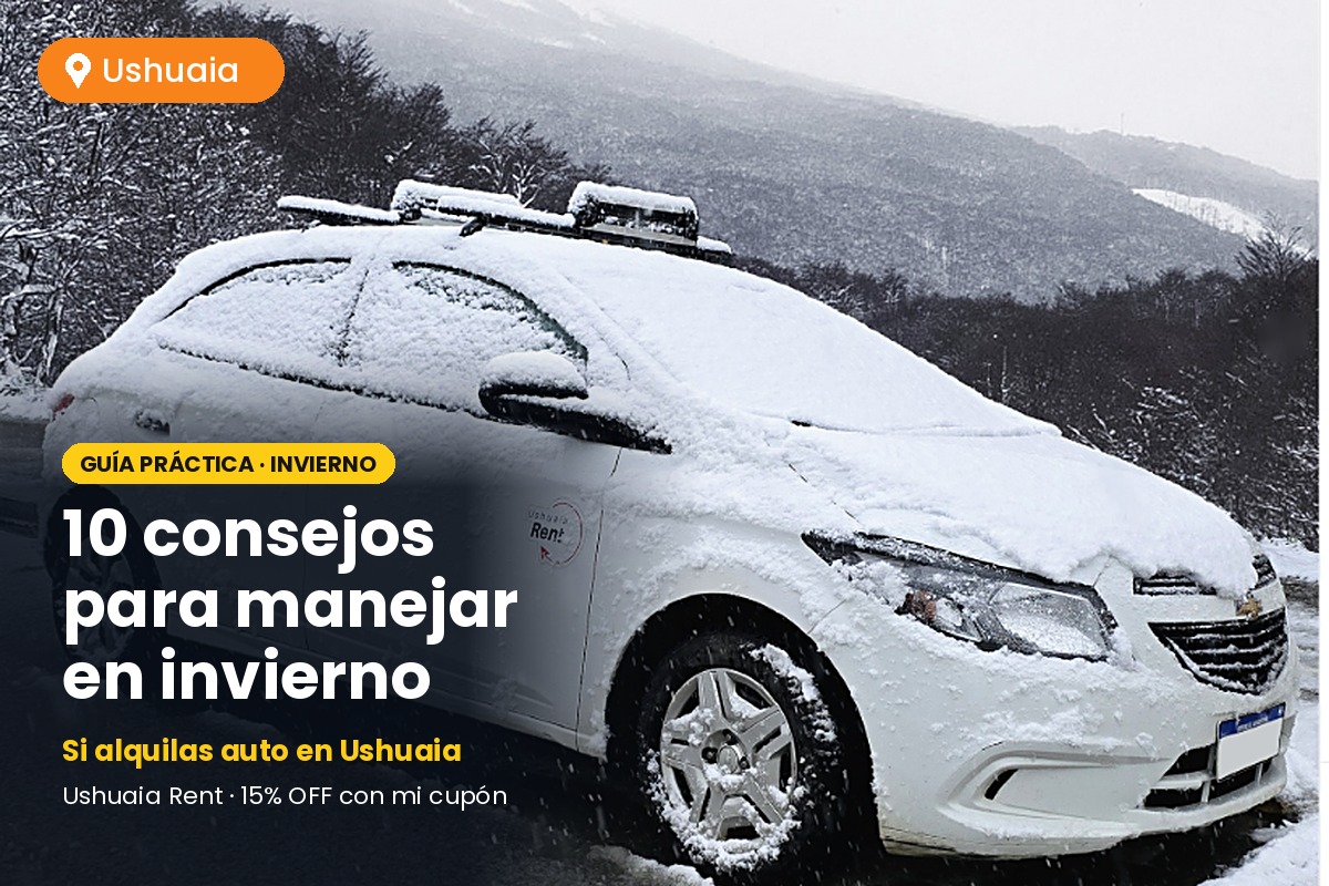 Read more about the article 10 consejos para manejar en Ushuaia en invierno si alquilas auto