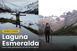 Read more about the article Trekking a Laguna Esmeralda: invierno vs. verano, ¿cuándo es más difícil?