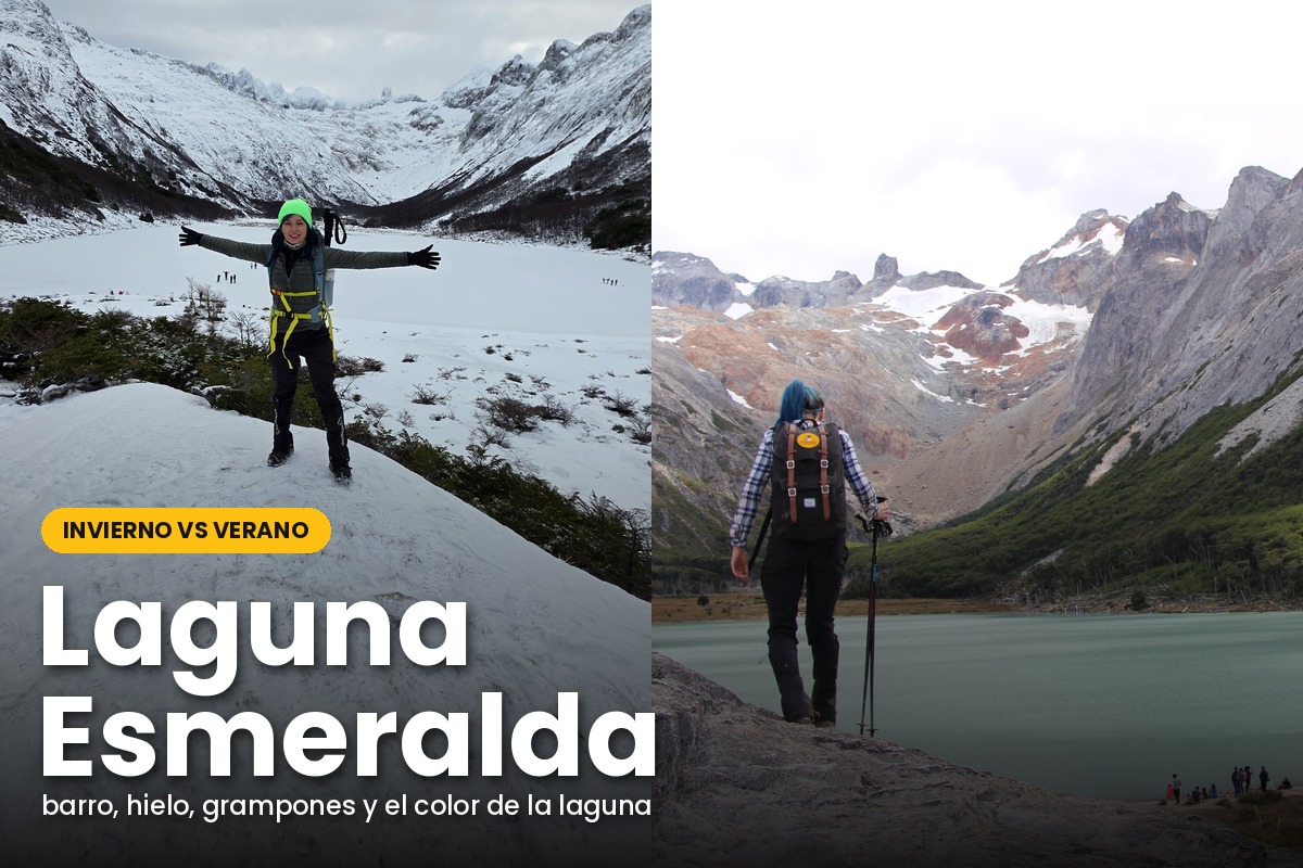 Read more about the article Trekking a Laguna Esmeralda: invierno vs. verano, ¿cuándo es más difícil?