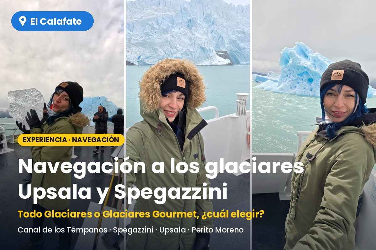 Read more about the article Navegación a los glaciares Upsala y Spegazzini: Todo Glaciares o Glaciares Gourmet, ¿cuál elegir?